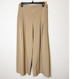 Athleta Tan Wide Leg Pants